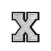 Budz | Silver Letter X